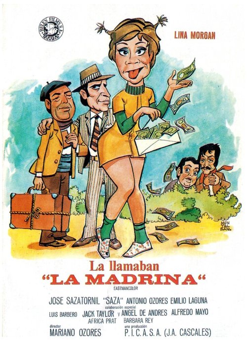 Смотреть фильм Её называли крёстная мать / La llamaban La Madrina (1973) онлайн в хорошем качестве SATRip