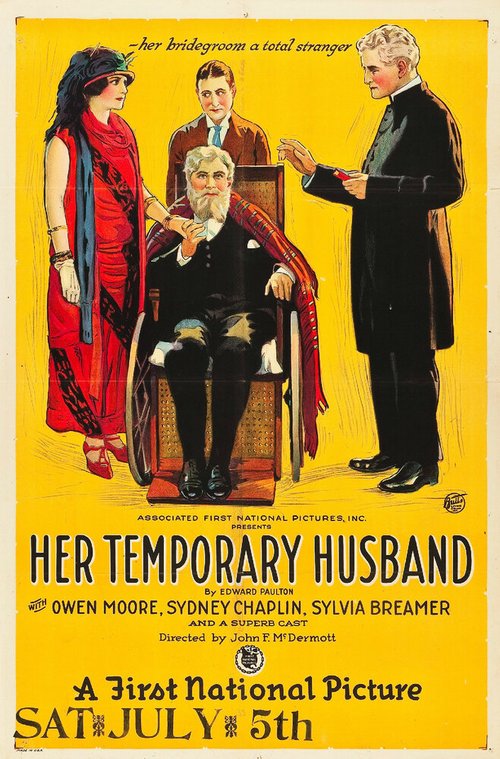 Смотреть фильм Её временный муж / Her Temporary Husband (1923) онлайн в хорошем качестве SATRip