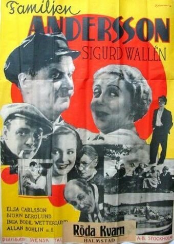 Смотреть фильм Familjen Andersson (1937) онлайн в хорошем качестве SATRip