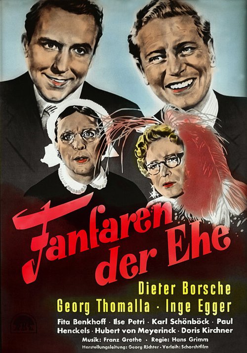 Смотреть фильм Фанфары брака / Fanfaren der Ehe (1953) онлайн в хорошем качестве SATRip