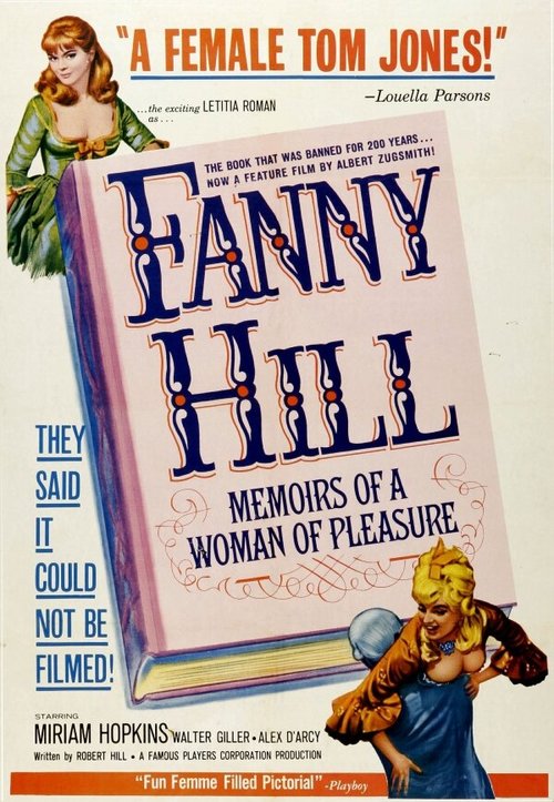 Смотреть фильм Фанни Хилл: Мемуары женщины для утех / Fanny Hill (1964) онлайн в хорошем качестве SATRip