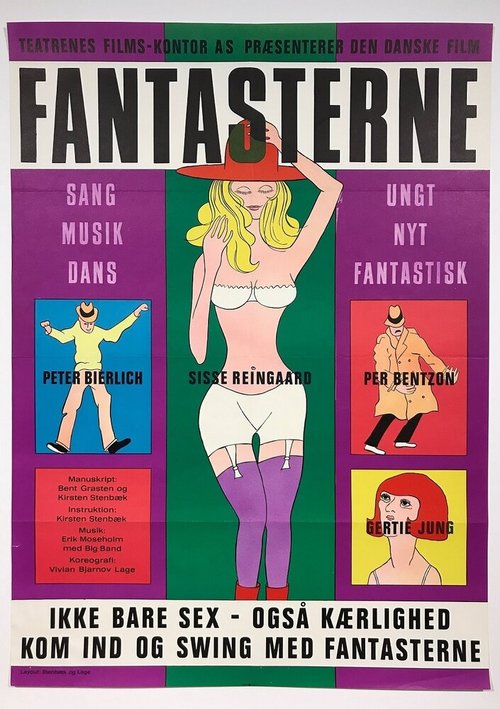 Смотреть фильм Fantasterne (1967) онлайн в хорошем качестве SATRip