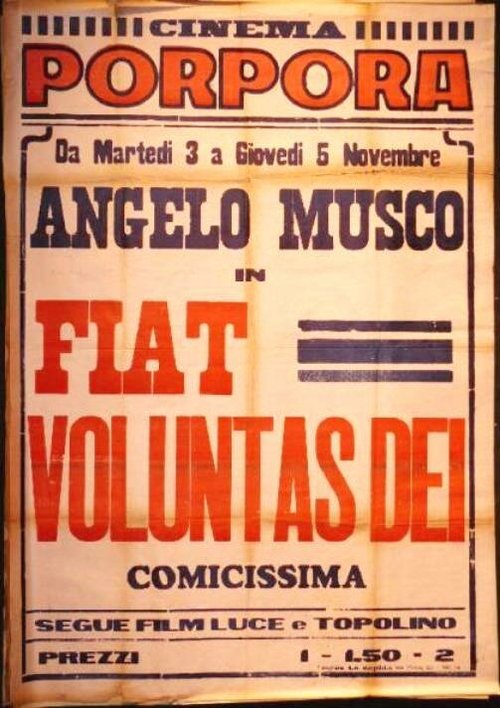Смотреть фильм Fiat voluntas dei (1936) онлайн в хорошем качестве SATRip