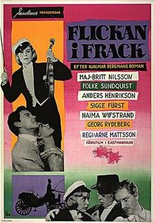 Смотреть фильм Flickan i frack (1956) онлайн в хорошем качестве SATRip