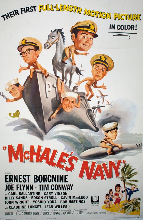 Смотреть фильм Флот МакХэйла / McHale's Navy (1964) онлайн в хорошем качестве SATRip