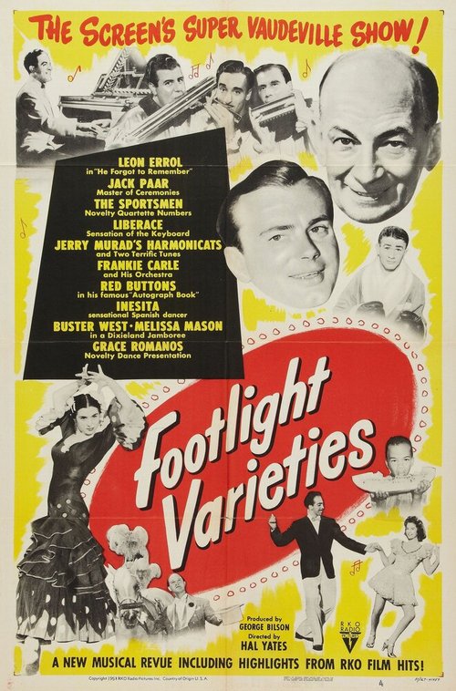 Смотреть фильм Footlight Varieties (1951) онлайн в хорошем качестве SATRip