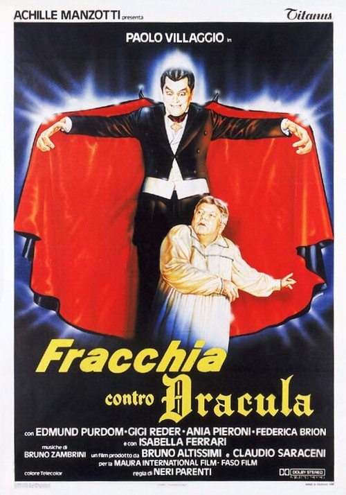 Смотреть фильм Фраккия против Дракулы / Fracchia contro Dracula (1985) онлайн в хорошем качестве SATRip