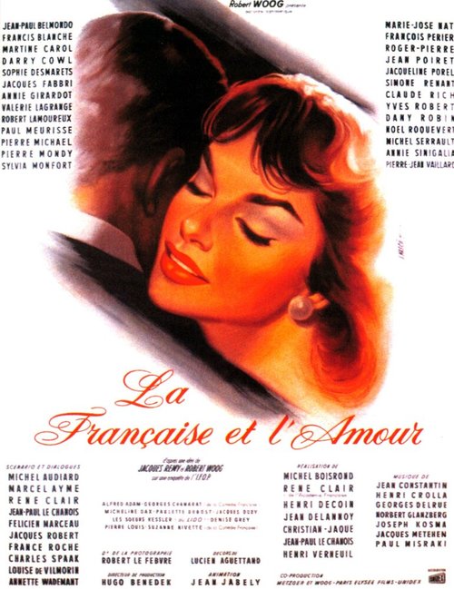 Смотреть фильм Француженка и любовь / La française et l'amour (1960) онлайн в хорошем качестве SATRip