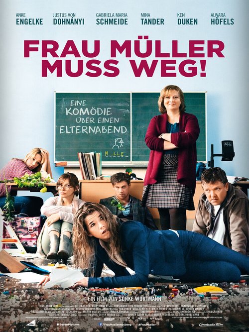 Смотреть фильм Фрау Мюллер должна уйти! / Frau Müller muss weg! (2015) онлайн в хорошем качестве HDRip