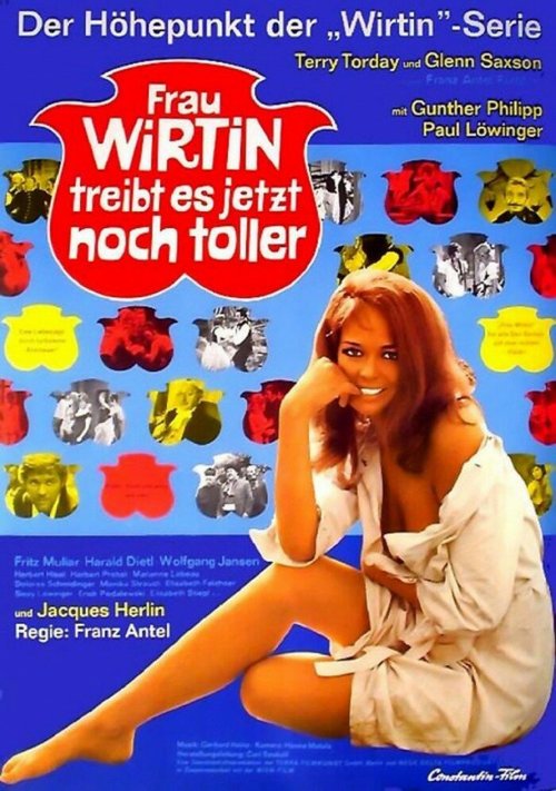 Смотреть фильм Frau Wirtin treibt es jetzt noch toller (1970) онлайн в хорошем качестве SATRip