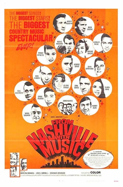 Смотреть фильм From Nashville with Music (1969) онлайн в хорошем качестве SATRip