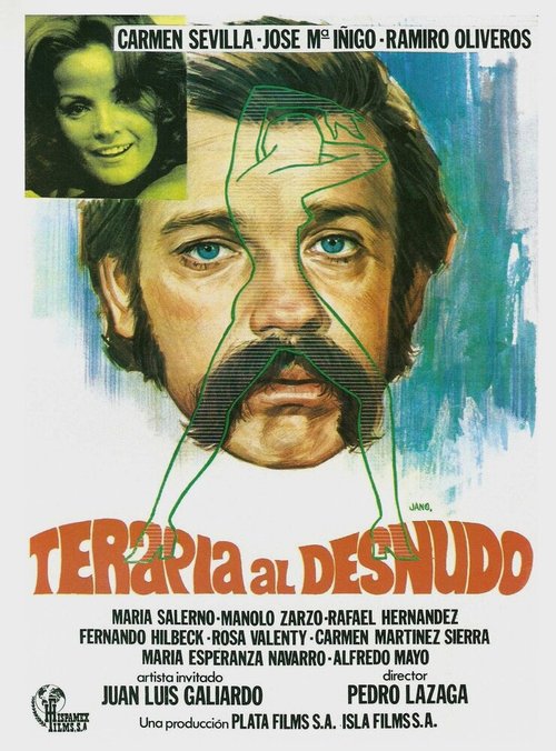 Смотреть фильм Голая терапия / Terapia al desnudo (1975) онлайн в хорошем качестве SATRip
