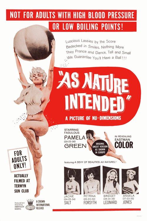 Смотреть фильм Голые, как задумано природой / Naked as Nature Intended (1961) онлайн в хорошем качестве SATRip