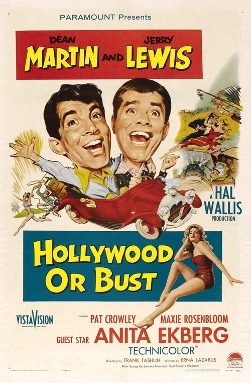 Смотреть фильм Голливуд или пропал / Hollywood or Bust (1956) онлайн в хорошем качестве SATRip