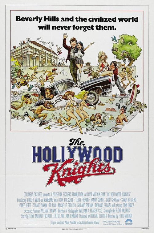 Смотреть фильм Голливудские рыцари / The Hollywood Knights (1980) онлайн в хорошем качестве SATRip