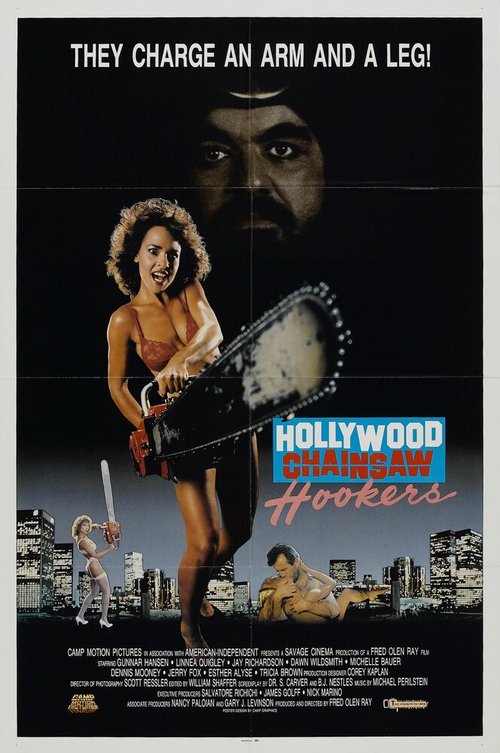 Смотреть фильм Голливудские шлюхи с бензопилами / Hollywood Chainsaw Hookers (1988) онлайн в хорошем качестве SATRip