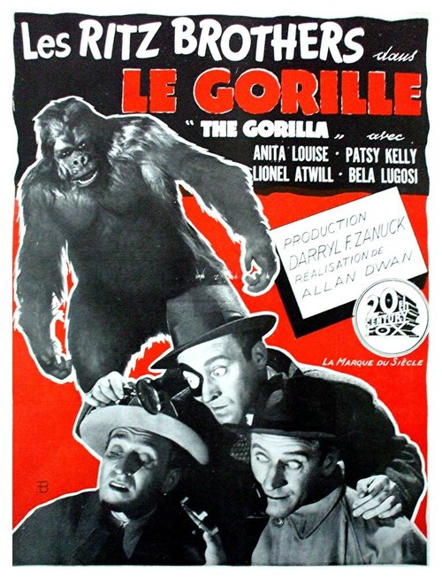 Смотреть фильм Горилла / The Gorilla (1939) онлайн в хорошем качестве SATRip