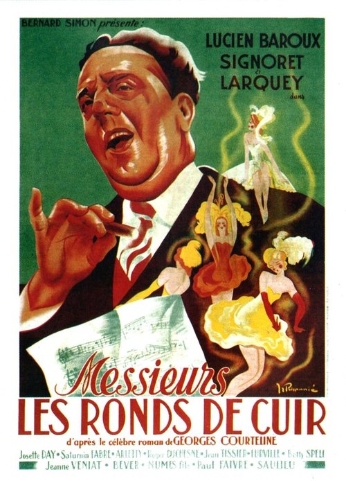 Смотреть фильм Господа чиновники / Messieurs les ronds de cuir (1936) онлайн в хорошем качестве SATRip