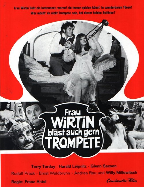 Смотреть фильм Госпожа хозяйка тоже трубит в горн / Frau Wirtin bläst auch gern Trompete (1970) онлайн в хорошем качестве SATRip