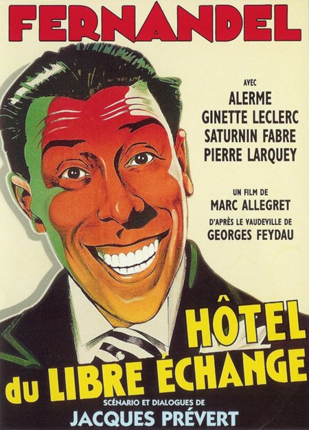 Смотреть фильм Гостиница свободного обмена / L'hôtel du libre échange (1934) онлайн в хорошем качестве SATRip