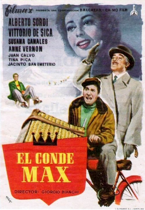 Смотреть фильм Граф Макс / Il conte Max (1957) онлайн в хорошем качестве SATRip