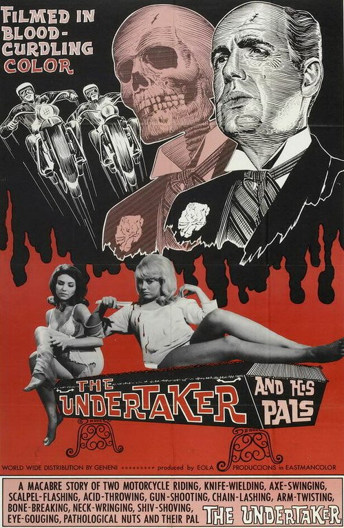 Смотреть фильм Гробовщик и его парни / The Undertaker and His Pals (1966) онлайн в хорошем качестве SATRip