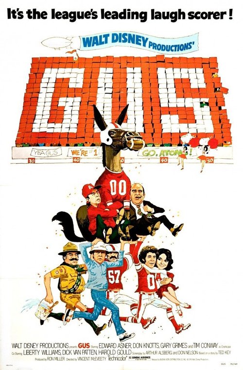 Смотреть фильм Gus (1976) онлайн в хорошем качестве SATRip