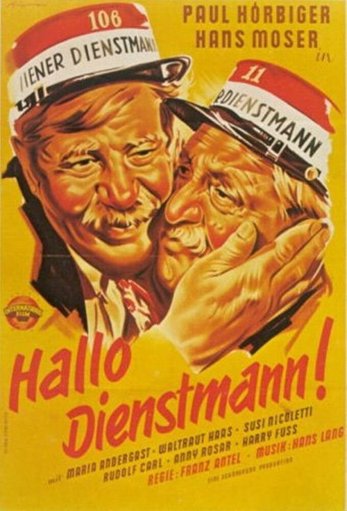 Смотреть фильм Hallo Dienstmann (1952) онлайн в хорошем качестве SATRip