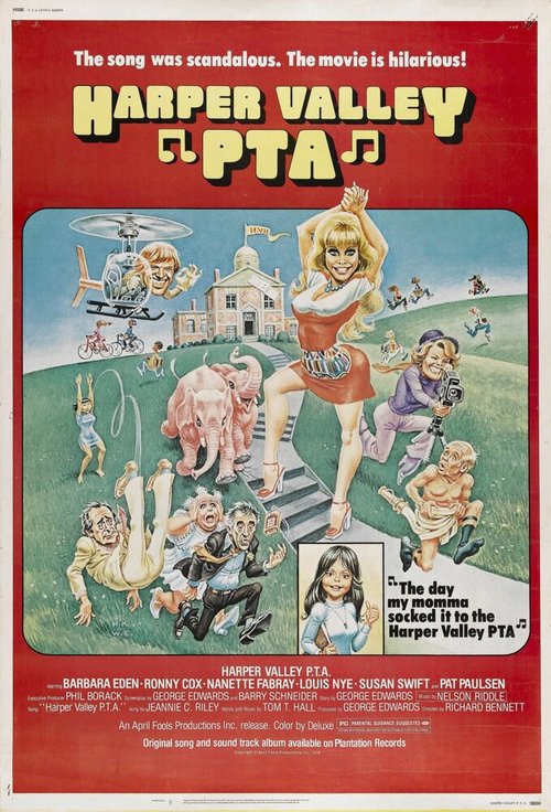 Смотреть фильм Harper Valley P.T.A. (1978) онлайн в хорошем качестве SATRip