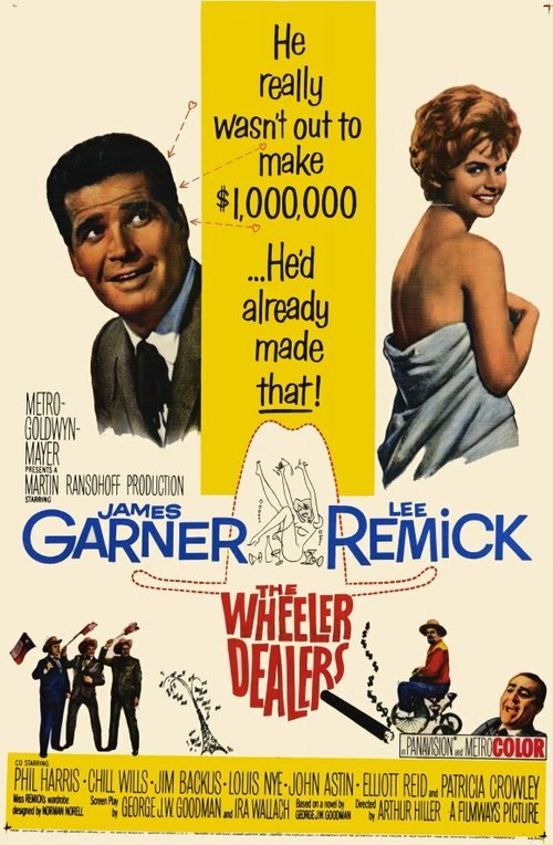 Смотреть фильм Хитрые дельцы / The Wheeler Dealers (1963) онлайн в хорошем качестве SATRip