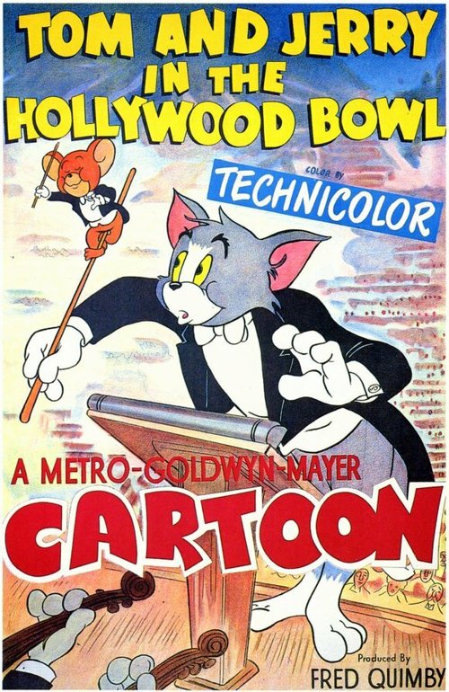 Смотреть фильм Хочу быть дирижером / Tom and Jerry in the Hollywood Bowl (1950) онлайн 