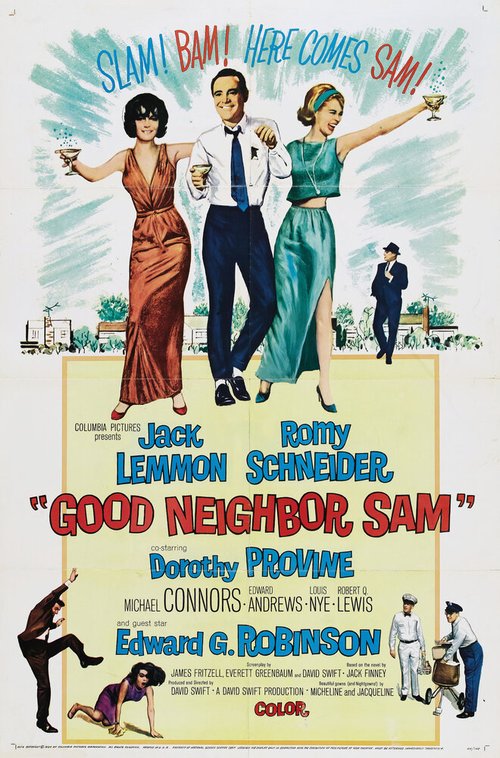Смотреть фильм Хороший сосед Сэм / Good Neighbor Sam (1964) онлайн в хорошем качестве SATRip