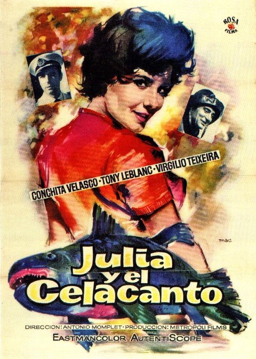 Смотреть фильм Хулия и целакант / Julia y el celacanto (1961) онлайн в хорошем качестве SATRip