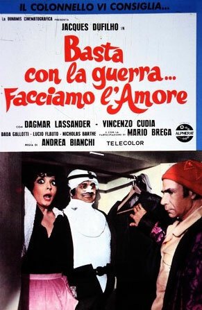 Смотреть фильм Хватит воевать… лучше любить / Basta con la guerra... facciamo l'amore (1974) онлайн в хорошем качестве SATRip