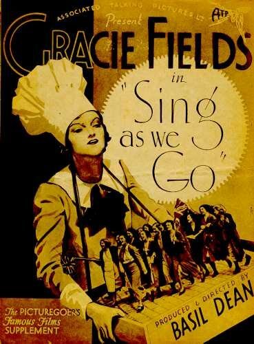 Смотреть фильм Идём с песней / Sing As We Go (1934) онлайн в хорошем качестве SATRip