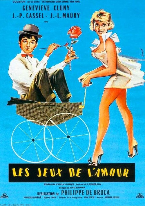Смотреть фильм Игры любви / Les jeux de l'amour (1960) онлайн в хорошем качестве SATRip