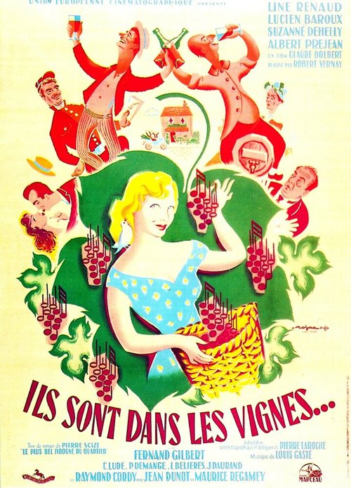 Смотреть фильм Ils sont dans les vignes... (1952) онлайн в хорошем качестве SATRip