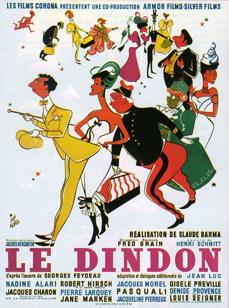 Смотреть фильм Индюк / Le dindon (1951) онлайн в хорошем качестве SATRip