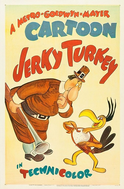 Смотреть фильм Индюшка на ужин / Jerky Turkey (1945) онлайн 