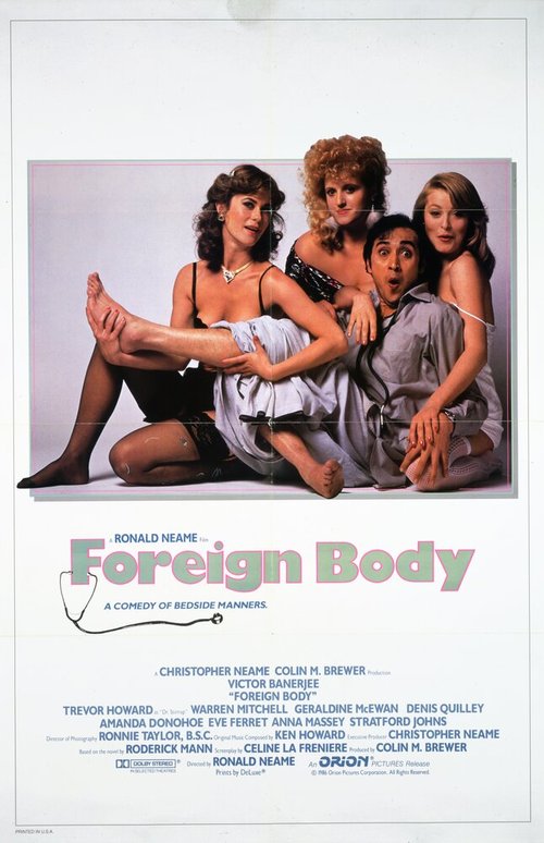 Смотреть фильм Иностранец / Foreign Body (1986) онлайн в хорошем качестве SATRip