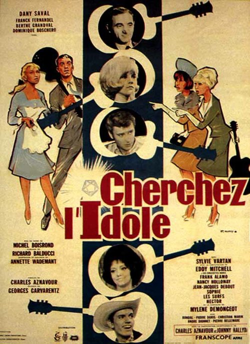 Смотреть фильм Ищите кумира / Cherchez l'idole (1963) онлайн в хорошем качестве SATRip