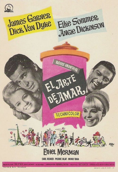 Смотреть фильм Искусство любви / The Art of Love (1965) онлайн в хорошем качестве SATRip