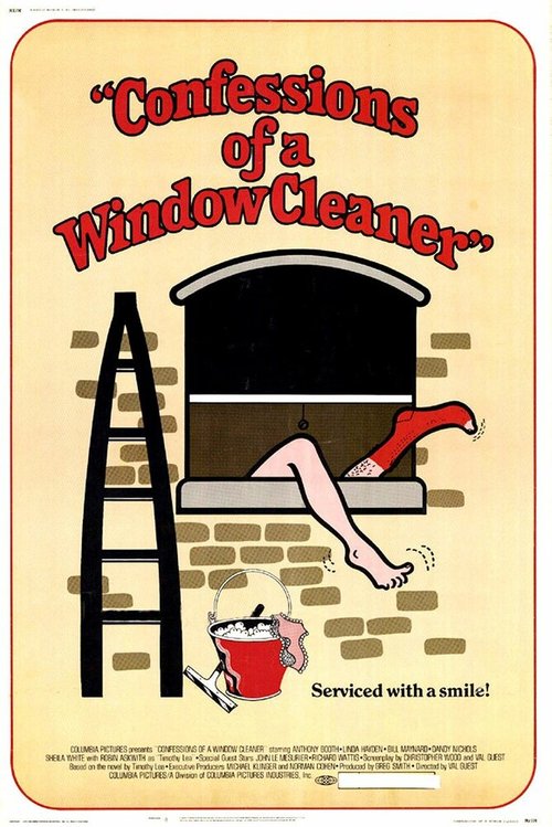 Смотреть фильм Исповедь чистильщика окон / Confessions of a Window Cleaner (1974) онлайн в хорошем качестве SATRip