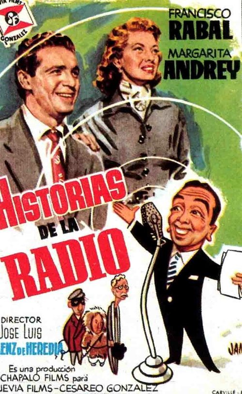 Смотреть фильм Истории по радио / Historias de la radio (1955) онлайн в хорошем качестве SATRip