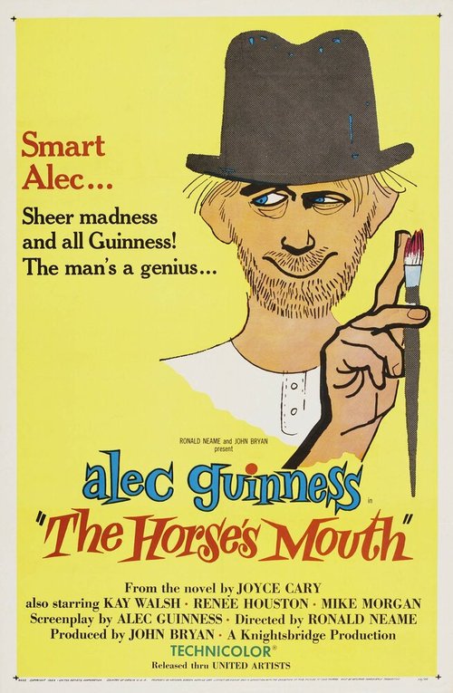 Смотреть фильм Из первых рук / The Horse's Mouth (1958) онлайн в хорошем качестве SATRip