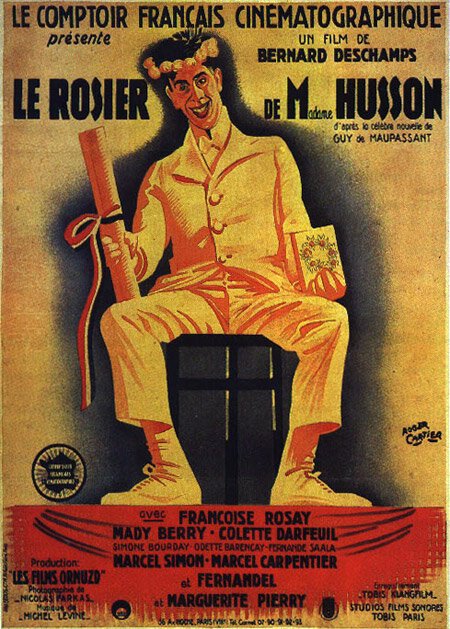 Смотреть фильм Избранник мадам Юссон / Le rosier de Madame Husson (1932) онлайн в хорошем качестве SATRip