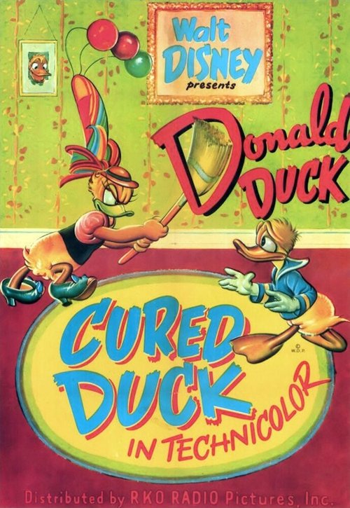 Смотреть фильм Излечившаяся утка / Cured Duck (1945) онлайн 