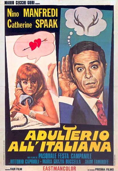 Смотреть фильм Измена по-итальянски / Adulterio all'italiana (1966) онлайн в хорошем качестве SATRip