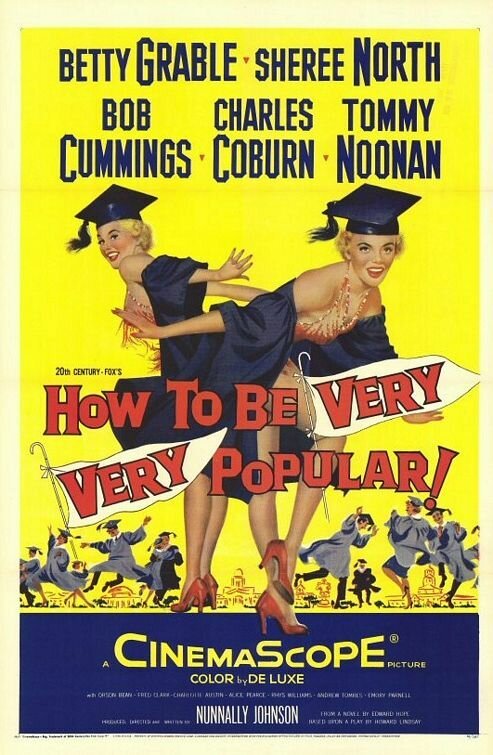 Смотреть фильм Как быть очень, очень популярным / How to Be Very, Very Popular (1955) онлайн в хорошем качестве SATRip