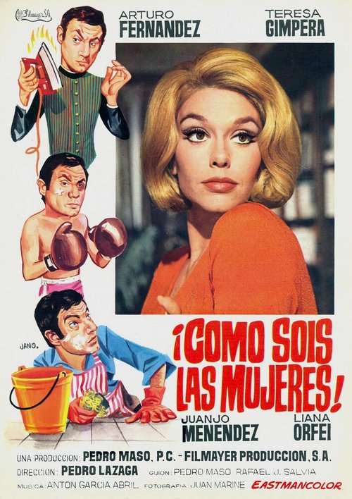 Смотреть фильм Как женщины! / ¡Cómo sois las mujeres! (1968) онлайн в хорошем качестве SATRip